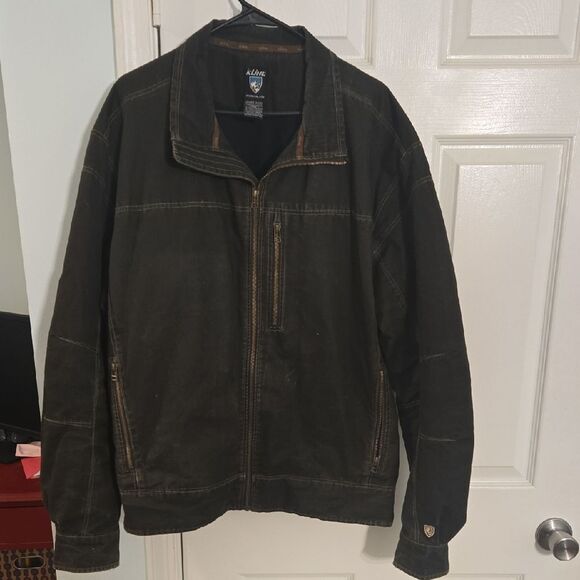 Kuhl Men's Dark Brown Military Jacket - Picture 1 of 8